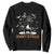 Funny Spooky And Feral Raccon Halloween Sweatshirt Racoon Lover TS11 Black Print Your Wear