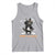 Funny Spooky And Feral Raccon Halloween Tank Top Racoon Lover TS11 Athletic Heather Print Your Wear