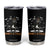 Funny Spooky And Feral Raccon Halloween Tumbler Cup Racoon Lover TS11 Black Print Your Wear