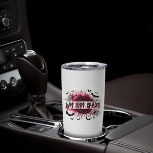 Funny Halloween Bat Shit Crazy Tumbler Cup Horror Spider Web TS11 Print Your Wear