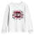 Funny Halloween Bat Shit Crazy Youth Sweatshirt Horror Spider Web TS11 White Print Your Wear