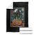 Funny Spooky Black Cat Eating Ramen Kawaii Japanese Halloween Throw Blanket TS11 Black Print Your Wear