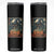 Funny Spooky Black Cat Eating Ramen Kawaii Japanese Halloween Skinny Tumbler TS11 Black Print Your Wear