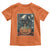 Funny Spooky Black Cat Eating Ramen Kawaii Japanese Halloween Toddler T Shirt TS11 Orange Print Your Wear