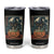 Funny Spooky Black Cat Eating Ramen Kawaii Japanese Halloween Tumbler Cup TS11 Black Print Your Wear