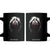 Funny Scary Face Ghost Hand Heart Sign Halloween Coffee Mug TS11 Black Print Your Wear