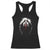 Funny Scary Face Ghost Hand Heart Sign Halloween Racerback Tank Top TS11 Black Print Your Wear