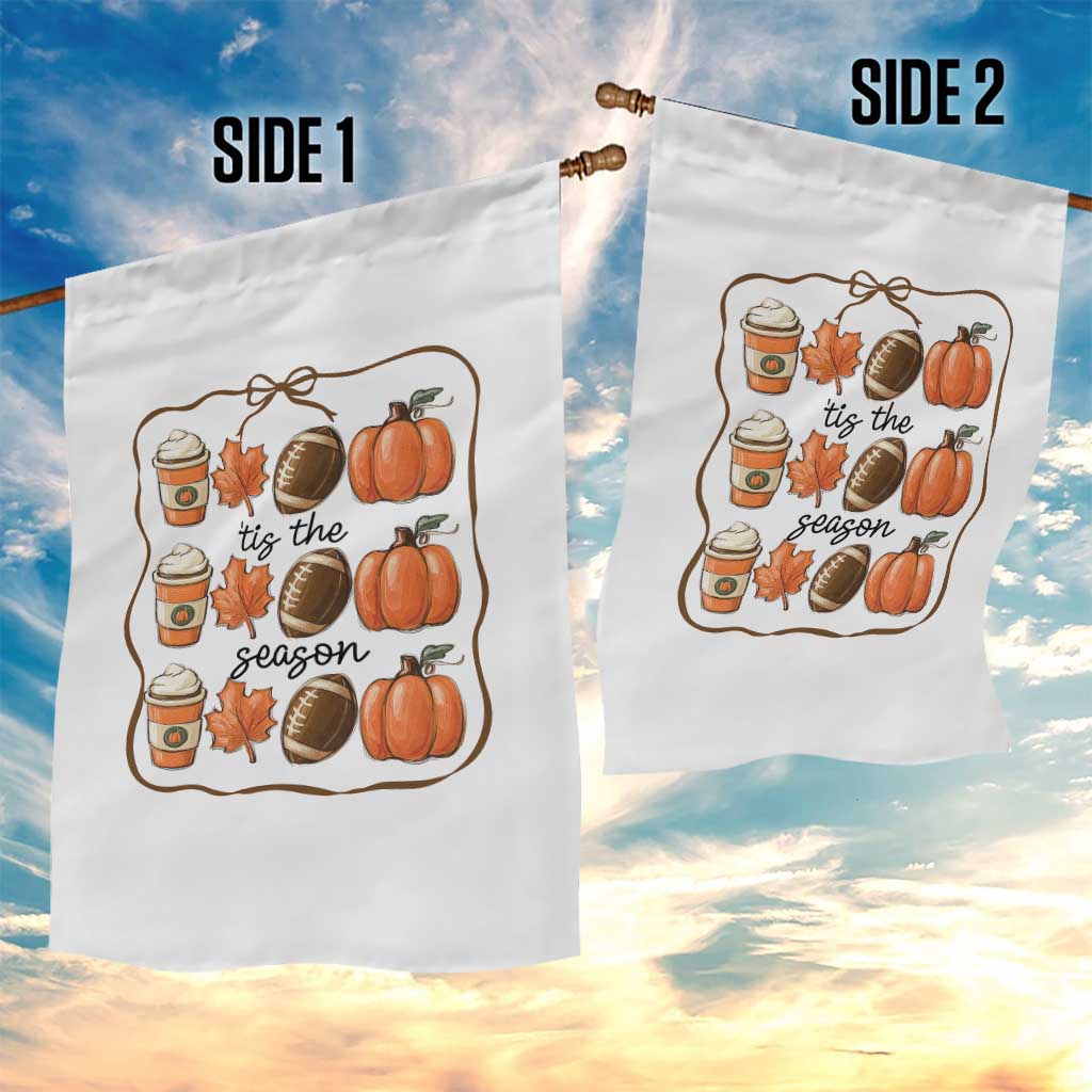 Tis The Season Fall Thanksgiving Garden Flag American Football Pumpkin TS11 Print Your Wear