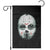 Halloween Jason Hockey Mask Friday 13th Slasher Garden Flag TS11 Black Print Your Wear