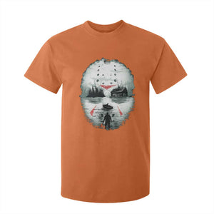 Halloween Jason Hockey Mask Friday 13th Slasher T Shirt For Kid TS11 Orange Print Your Wear