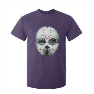 Halloween Jason Hockey Mask Friday 13th Slasher T Shirt For Kid TS11 Purple Print Your Wear