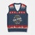 Funny 70th Birthday V-Neck Knit Sweater Vest Official Member Of The Old Ball Clubs Baby Boomers TS11 Navy Red Print Your Wear