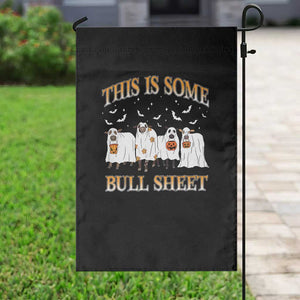 Funny Halloween Garden Flag This Is Some Bull Sheet Farm Cow Bat TS11 Print Your Wear