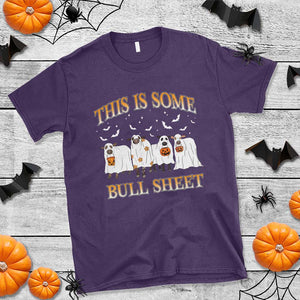 Funny Halloween T Shirt This Is Some Bull Sheet Farm Cow Bat TS11 Purple Print Your Wear