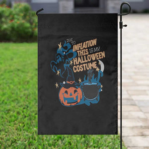 Funny Halloween Garden Flag Due To Inflation This Is My Halloween Costume Pumpkin Ghost TS11 Print Your Wear