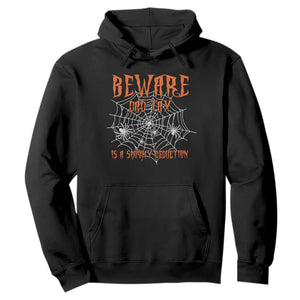 Halloween Dad Hoodie Beware Dad Tax Is A Spooky Deduction Spider TS11 Black Print Your Wear