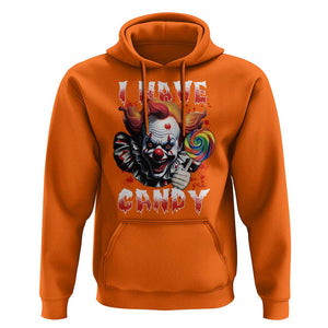 Halloween Hoodie I Have Candy Scary Creepy Clown Lolipop TS11 Orange Print Your Wear