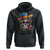 Day Of The Dead Hoodie Sugar Skull Dia De Los Muertos Halloween Flower TS11 Black Print Your Wear
