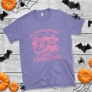 Halloween LGBT T Shirt All The Cool Witches Are Lesbians Spooky Season TS11 Violet Print Your Wear