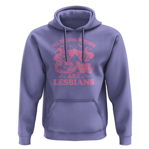 Halloween LGBT Hoodie All The Cool Witches Are Lesbians Spooky Season TS11 Violet Print Your Wear