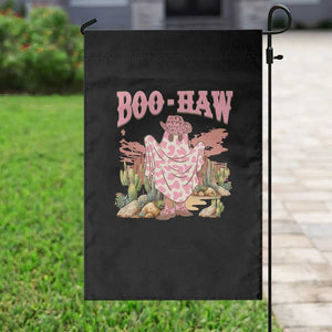 Halloween Western Garden Flag Boo Haw Cute Country Cowboy Ghost TS11 Print Your Wear