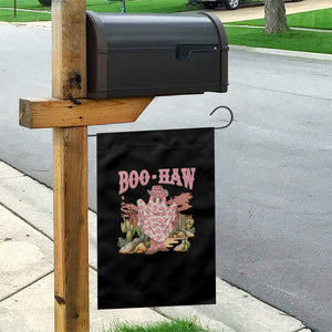 Halloween Western Garden Flag Boo Haw Cute Country Cowboy Ghost TS11 Print Your Wear
