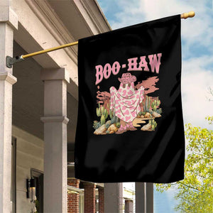 Halloween Western Garden Flag Boo Haw Cute Country Cowboy Ghost TS11 Print Your Wear