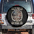 Veterans Spare Tire Cover To Our Men And Women In Uniform Past Present And Future God Bless You TS11 No hole Black Print Your Wear