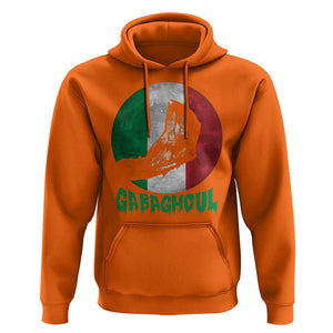 Funny Halloween Hoodie Gabaghoul Zombie Hand Moon Italian Flag Moon TS11 Orange Print Your Wear