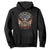 Veterans Hoodie Land Of The Free Thanks To The Brave American Flag Eagle TS11 Black Print Your Wear