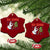 Funny 67 Xmas Ceramic Ornament Six Seven Meme Santa Skeleton Hands Gesture Gen Alpha TS11 Print Your Wear