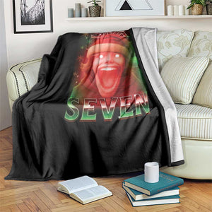 67 Six Seven Christmas Meme Throw Blanket The Mason 67 Kid Gen Alpha Slang TS11 Print Your Wear