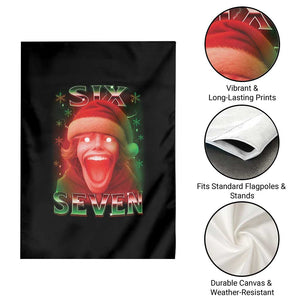67 Six Seven Christmas Meme Garden Flag The Mason 67 Kid Gen Alpha Slang TS11 Print Your Wear