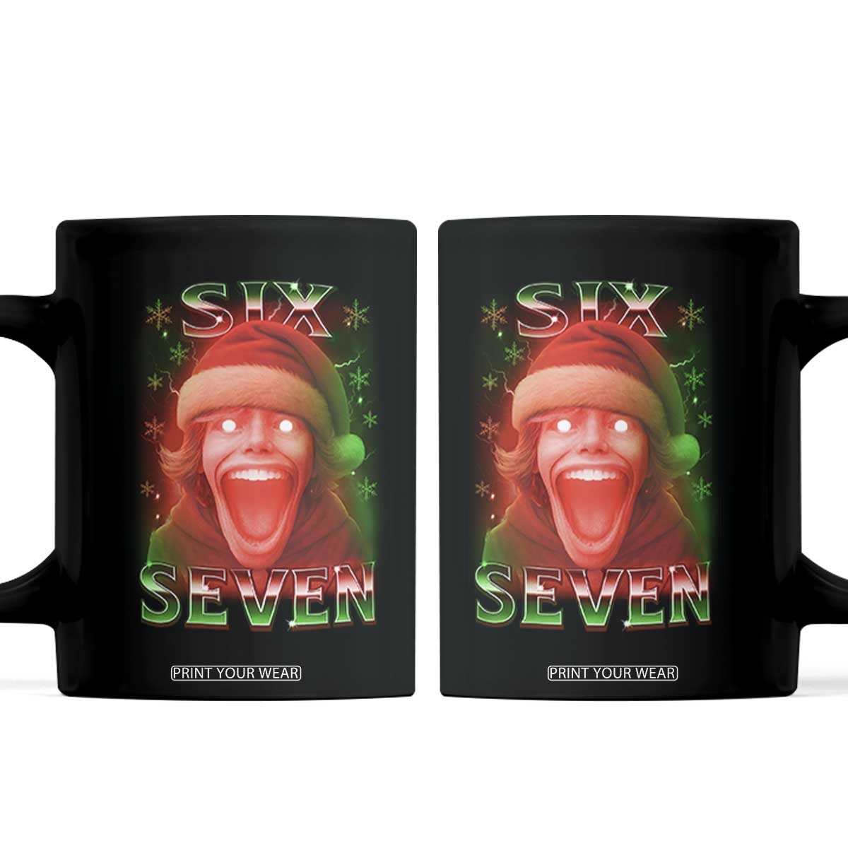 67 Six Seven Christmas Meme Coffee Mug The Mason 67 Kid Gen Alpha Slang TS11 Black Print Your Wear