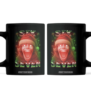 67 Six Seven Christmas Meme Coffee Mug The Mason 67 Kid Gen Alpha Slang TS11 Black Print Your Wear