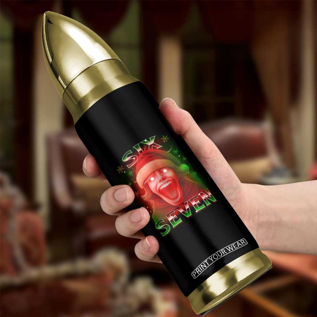 67 Six Seven Christmas Meme Bullet Tumbler The Mason 67 Kid Gen Alpha Slang TS11 Print Your Wear