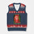 67 Six Seven Xmas Meme V-Neck Knit Sweater Vest The Mason 67 Kid Gen Alpha Slang - Print Your Wear