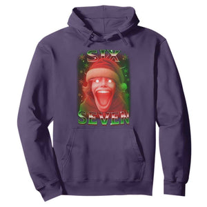 67 Six Seven Christmas Meme Hoodie The Mason 67 Kid Gen Alpha Slang TS11 Purple Print Your Wear