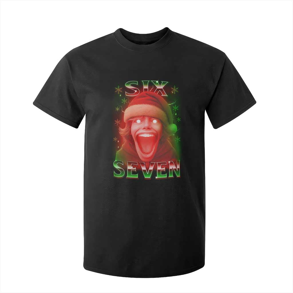 67 Six Seven Christmas Meme T Shirt For Kid The Mason 67 Kid Gen Alpha Slang TS11 Black Print Your Wear