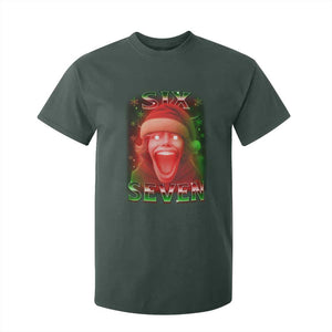 67 Six Seven Christmas Meme T Shirt For Kid The Mason 67 Kid Gen Alpha Slang TS11 Dark Forest Green Print Your Wear