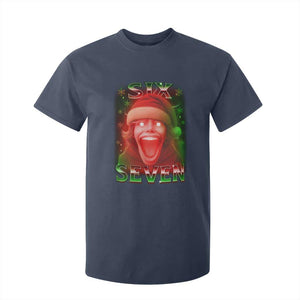 67 Six Seven Christmas Meme T Shirt For Kid The Mason 67 Kid Gen Alpha Slang TS11 Navy Print Your Wear