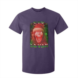 67 Six Seven Christmas Meme T Shirt For Kid The Mason 67 Kid Gen Alpha Slang TS11 Purple Print Your Wear