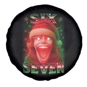 67 Six Seven Christmas Meme Spare Tire Cover The Mason 67 Kid Gen Alpha Slang TS11 Print Your Wear