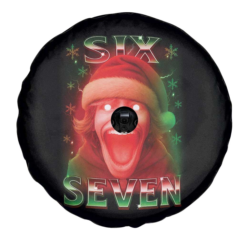 67 Six Seven Christmas Meme Spare Tire Cover The Mason 67 Kid Gen Alpha Slang TS11 Print Your Wear