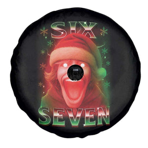 67 Six Seven Christmas Meme Spare Tire Cover The Mason 67 Kid Gen Alpha Slang TS11 Print Your Wear