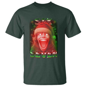 67 Six Seven Christmas Meme T Shirt The Mason 67 Kid Gen Alpha Slang TS11 Dark Forest Green Print Your Wear