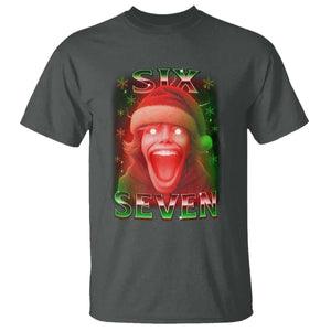 67 Six Seven Christmas Meme T Shirt The Mason 67 Kid Gen Alpha Slang TS11 Dark Heather Print Your Wear