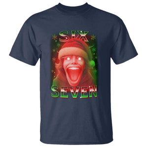 67 Six Seven Christmas Meme T Shirt The Mason 67 Kid Gen Alpha Slang TS11 Navy Print Your Wear
