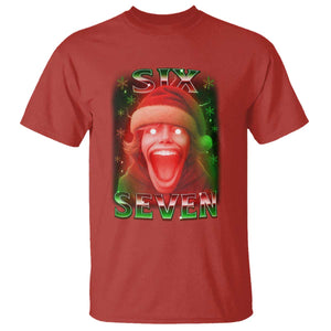 67 Six Seven Christmas Meme T Shirt The Mason 67 Kid Gen Alpha Slang TS11 Red Print Your Wear