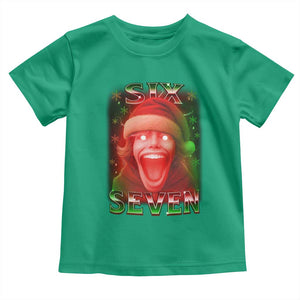 67 Six Seven Christmas Meme Toddler T Shirt The Mason 67 Kid Gen Alpha Slang TS11 Irish Green Print Your Wear